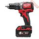 Аккумуляторная ударная дрель-шуруповерт MILWAUKEE M18 BLPD-502C