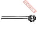 Борфреза твердосплавная форма D 12х10х6х55 мм насечка DM RODMIX 2412100604