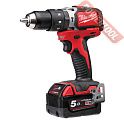 Аккумуляторная ударная дрель-шуруповерт MILWAUKEE M18 BLPD-502C