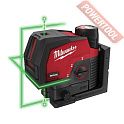 Лазерный уровень построитель плоскостей MILWAUKEE M12 CLLP-301C