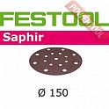 Шлифовальный круг FESTOOL Saphir STF-D150/16 P80 SA/25