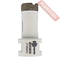 Коронка алмазная по керамограниту 20х35 мм хвостовик M14 TRIO DIAMOND Vacuum Brazed VB020
