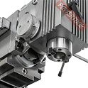 Универсальный фрезерный станок по металлу JET JUTM-1632 Servo DRO