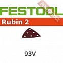 Шлифовальные листы FESTOOL Rubin 2 STF V93/6 P180 RU2/10