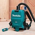 Пылесос строительный аккумуляторный MAKITA DVC 260 LZ