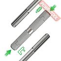 Переходник адаптер для буров и коронок SDS-Max на SDS-Max 30х190 мм D.BOR BORConnect BC-AM-0190