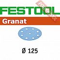 Шлифовальный круг FESTOOL Granat STF D125/90 P40 GR/50