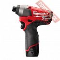 Аккумуляторный импульсный ударный шуруповерт MILWAUKEE M12 CID-202C FUEL