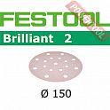 Шлифовальный круг FESTOOL Brilliant 2 STF D150/16 P60 BR2/50