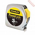 Рулетка измерительная 3 м 12,7 мм с метрической шкалой STANLEY PowerLock 3 м