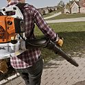 Воздуходувка садовая бензиновая ранцевая STIHL BR 200