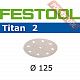 Шлифовальный круг FESTOOL Titan 2 STF D125/90 P120 TI2/100