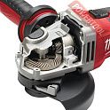 Аккумуляторная угловая шлифмашина MILWAUKEE M18 CAG-125X-502X FUEL