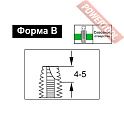 Метчик машинный для сквозных отверстий по металлу HSS-Co M12х1,75 DIN376 D.BOR TCT-442-120-175