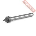 Борфреза твердосплавная форма J 6х5х6 мм насечка DC MESSER J0605M06