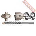 Бур SDS-Max 30х250/370 мм 4 грани MAKITA 4Cutter E-11508